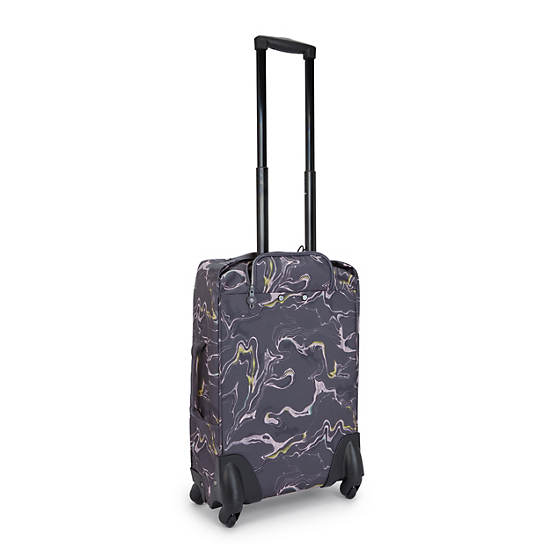 Maletas Kipling Darcey Small Printed Carry-On Rolling Azules | MX 1744CT